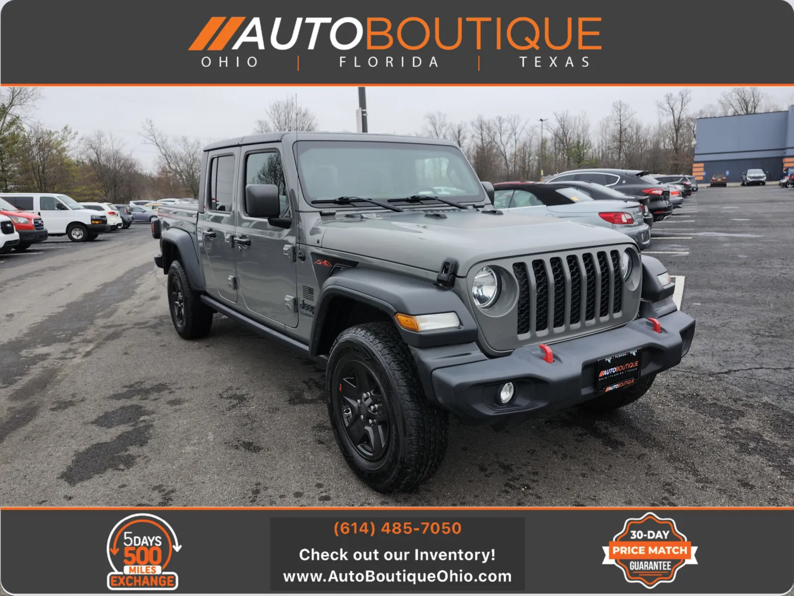 Gray 2020 Jeep Gladiator Sport S for sale in Columbus, OH