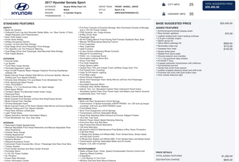 More photos of 2017 Hyundai Sonata Sport at Auto Boutique Ohio, OH