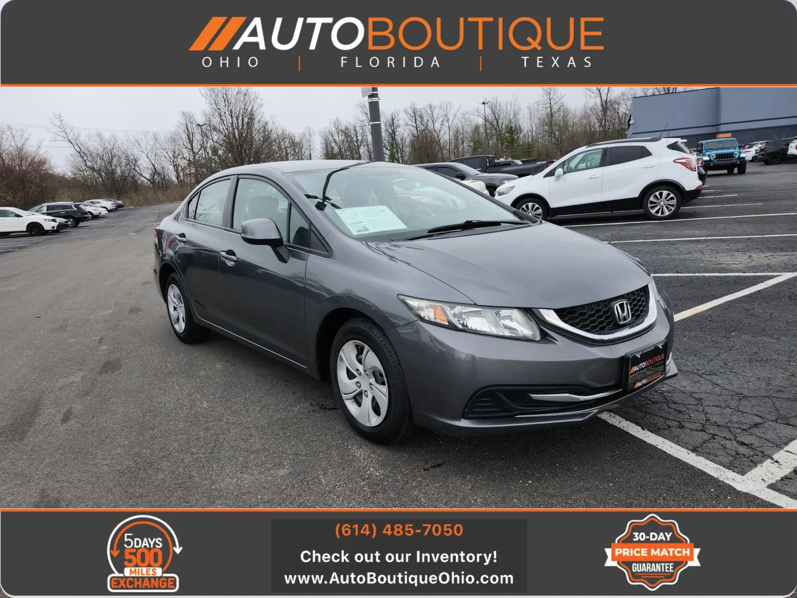 2013 Honda Civic Sdn LX for sale in Columbus, OH