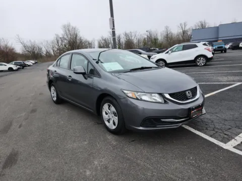 Red 2013 Honda Civic Sdn LX for sale in Columbus, OH