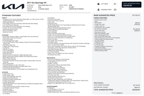 More photos of 2017 Kia Sportage EX at Auto Boutique Ohio, OH