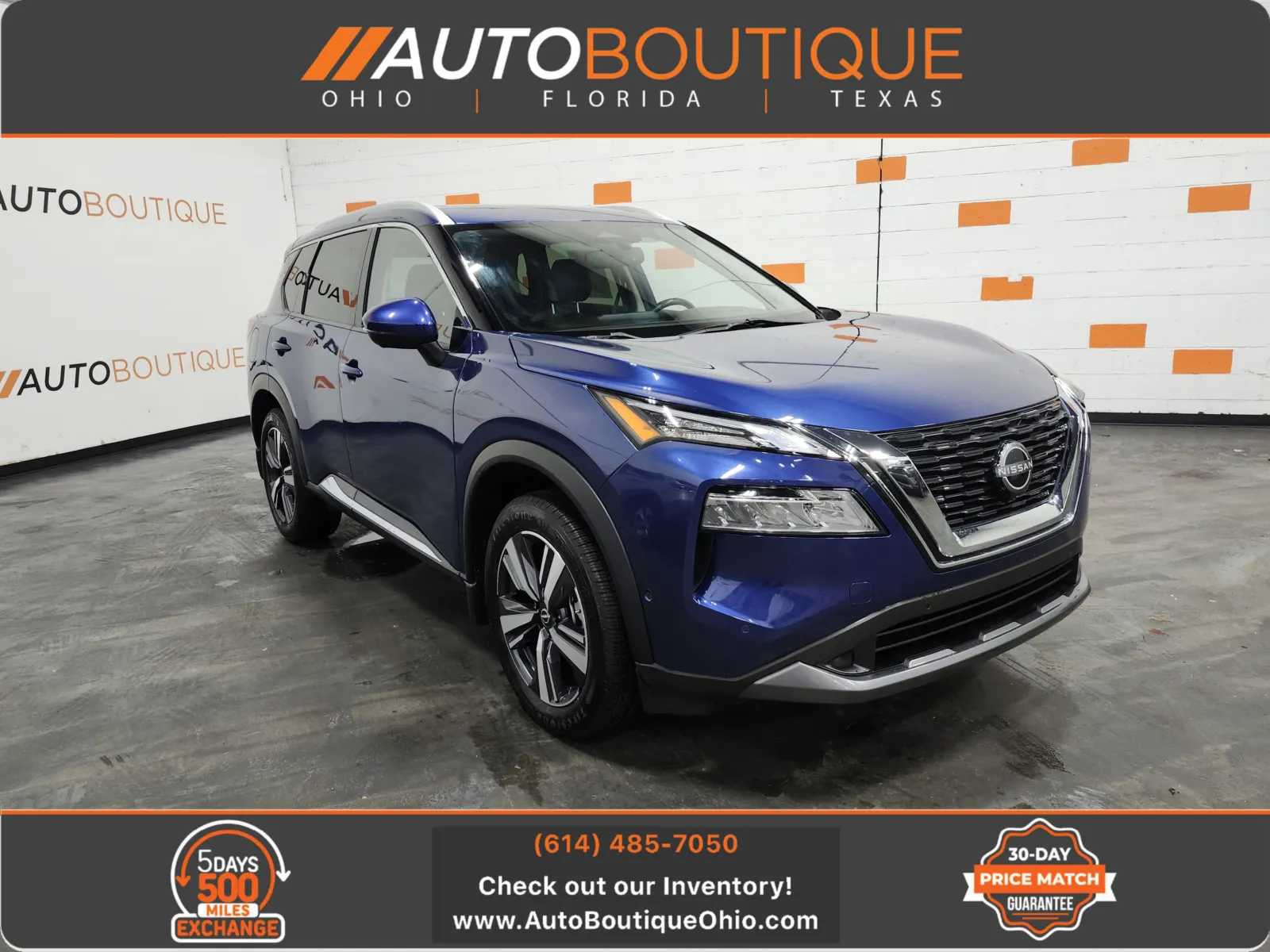 Blue 2023 Nissan Rogue SL for sale in Columbus, OH
