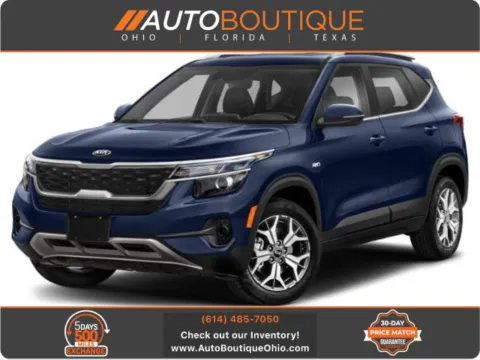 Black 2021 Kia Seltos S for sale in Columbus, OH