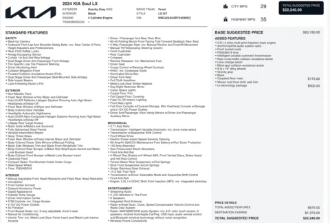 Photos of 2024 Kia Soul LX for sale in Columbus, OH at Auto Boutique Ohio