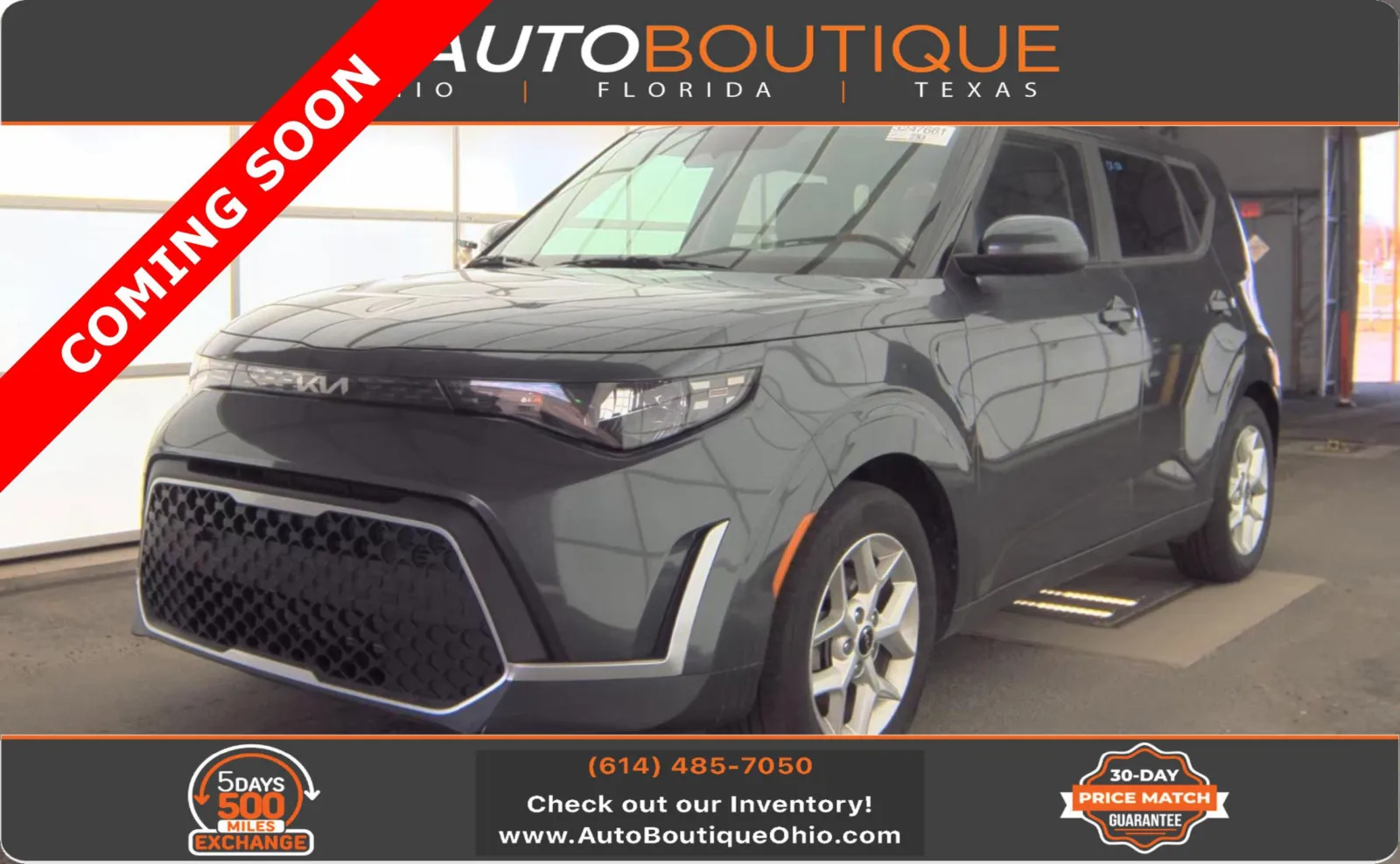 Gray 2023 Kia Soul LX for sale in Columbus, OH