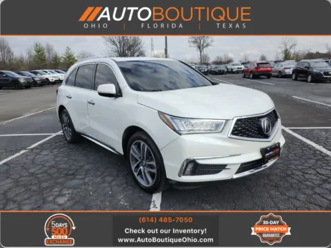 White 2018 Acura MDX w/Advance/Entertainment Pkg for sale in Columbus, OH