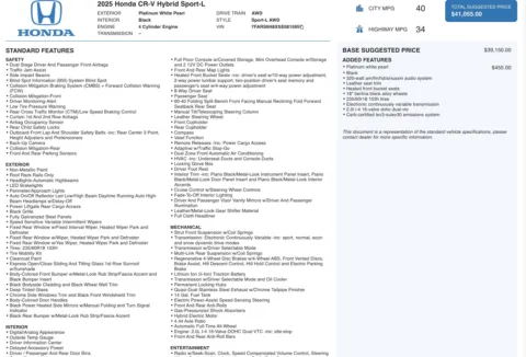 More photos of 2025 Honda CR-V Hybrid Sport-L at Auto Boutique Ohio, OH