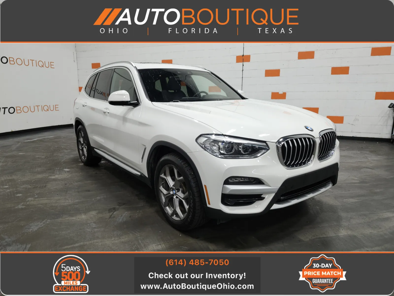 White 2020 BMW X3 xDrive30i for sale in Columbus, OH