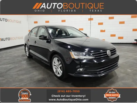 Black 2017 Volkswagen Jetta 1.8T SEL for sale in Columbus, OH