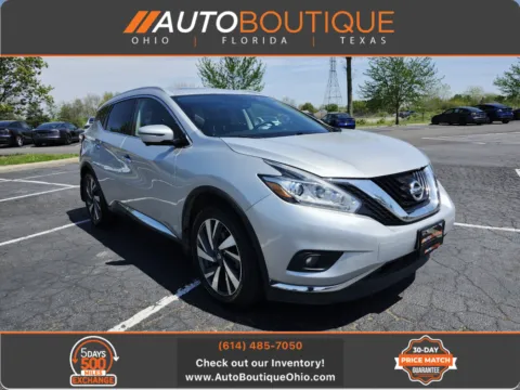 Silver 2018 Nissan Murano Platinum for sale in Columbus, OH