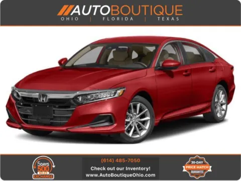 Black 2021 Honda Accord Sedan LX for sale in Columbus, OH