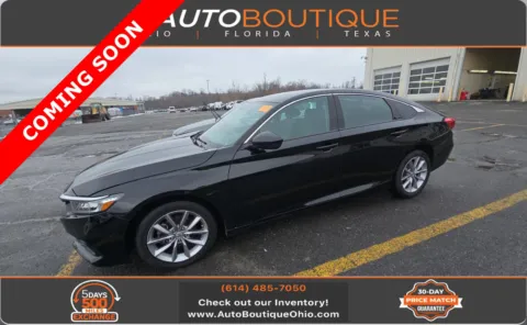Black 2021 Honda Accord Sedan LX for sale in Columbus, OH