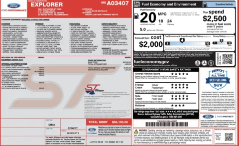 More photos of 2021 Ford Explorer ST at Auto Boutique Ohio, OH