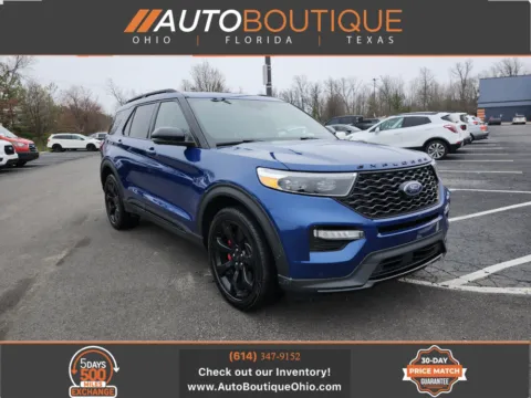 White 2021 Ford Explorer ST for sale in Columbus, OH