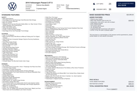 Photos of 2018 Volkswagen Passat 2.0T S for sale in Columbus, OH at Auto Boutique Ohio