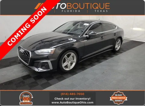 Black 2021 Audi A5 Sportback S line Premium for sale in Columbus, OH