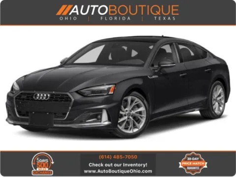 Black 2021 Audi A5 Sportback S line Premium for sale in Columbus, OH