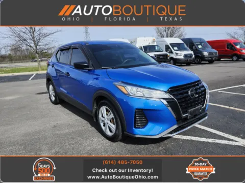 Blue 2021 Nissan Kicks S for sale in Columbus, OH