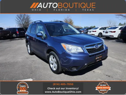 Blue 2014 Subaru Forester 2.5i Premium for sale in Columbus, OH