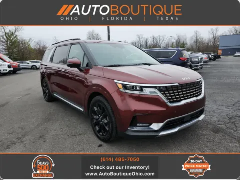 Red 2022 Kia Carnival SX Prestige for sale in Columbus, OH