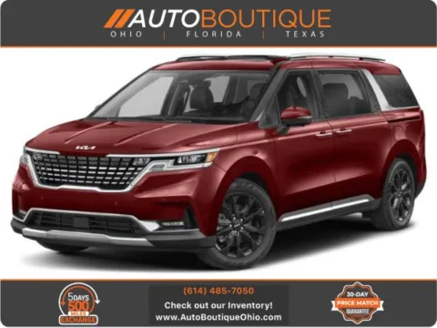 Red 2022 Kia Carnival SX Prestige for sale in Columbus, OH
