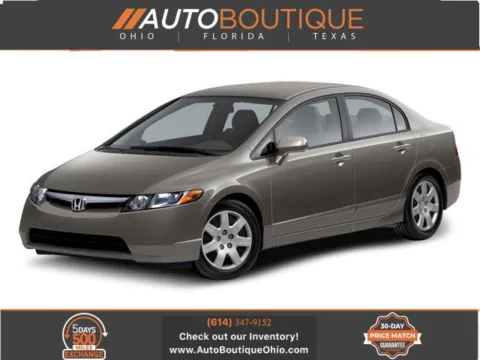 Blue 2008 Honda Civic Sdn LX for sale in Columbus, OH