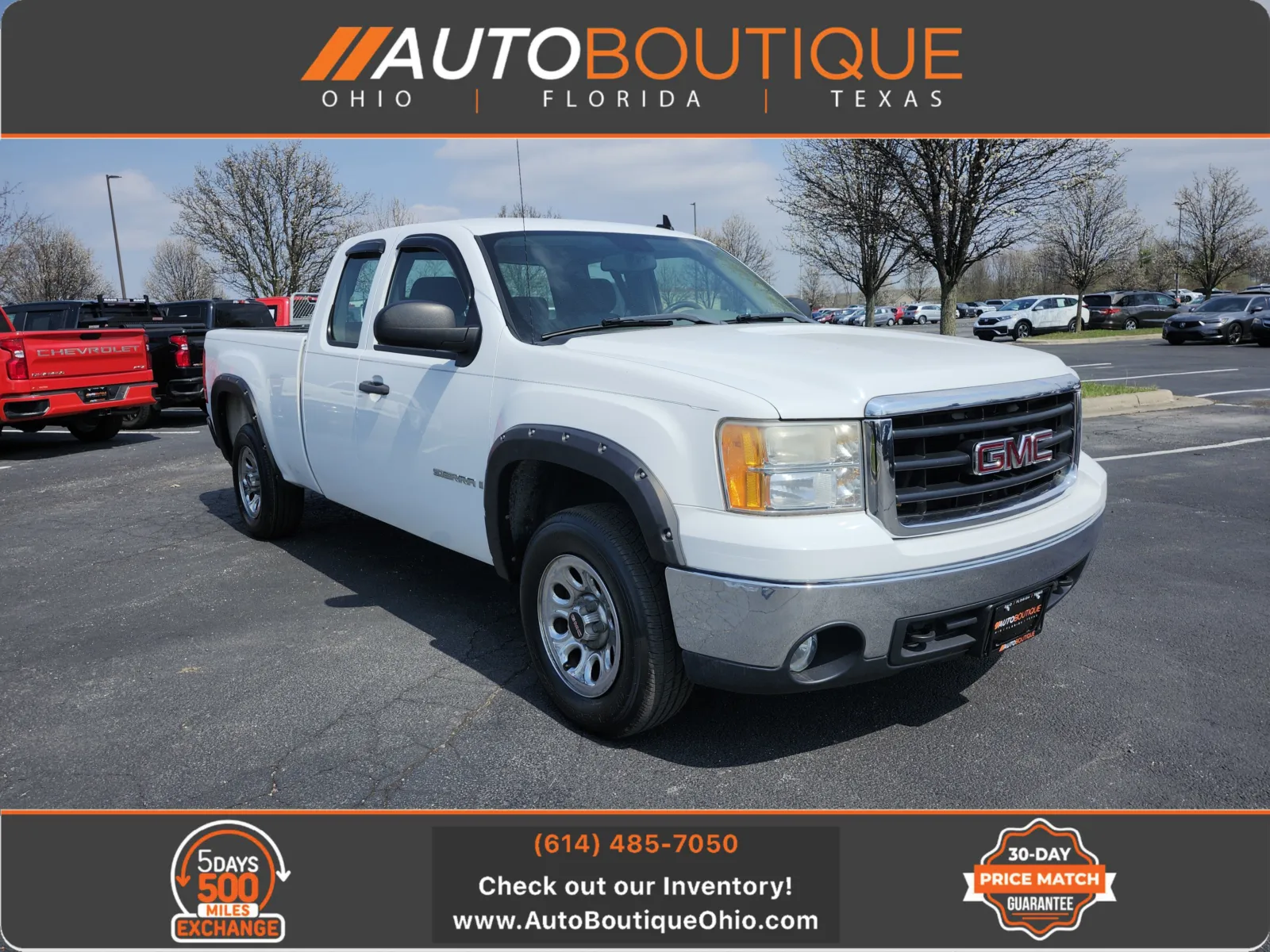 White 2008 GMC Sierra 1500 Work Truck for sale in Columbus, OH