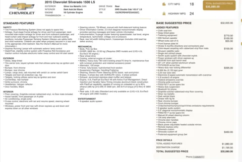 More photos of 2015 Chevrolet Silverado 1500 LS at Auto Boutique Ohio, OH