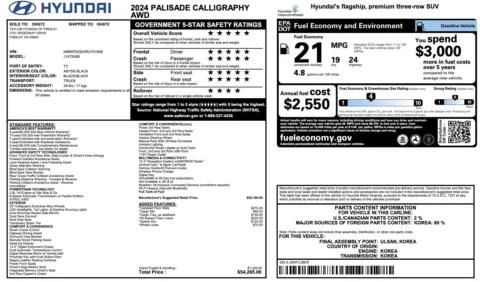 More photos of 2024 Hyundai Palisade Calligraphy at Auto Boutique Ohio, OH