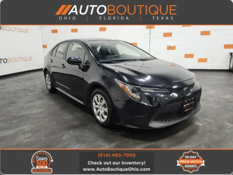 Black 2020 Toyota Corolla LE for sale in Columbus, OH