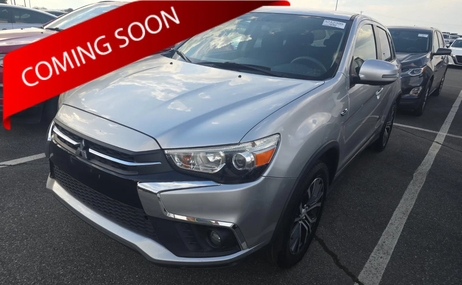 Silver 2018 Mitsubishi Outlander Sport ES 2.0 for sale in Columbus, OH