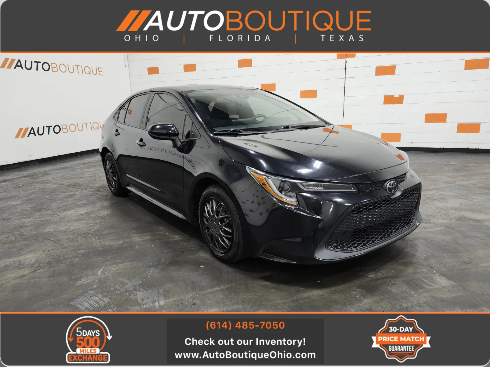 Black 2022 Toyota Corolla LE for sale in Columbus, OH