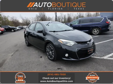 Black 2016 Toyota Corolla S Plus for sale in Columbus, OH