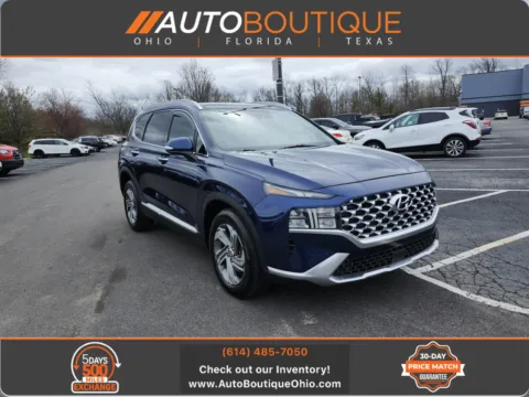Blue 2022 Hyundai Santa Fe SEL for sale in Columbus, OH
