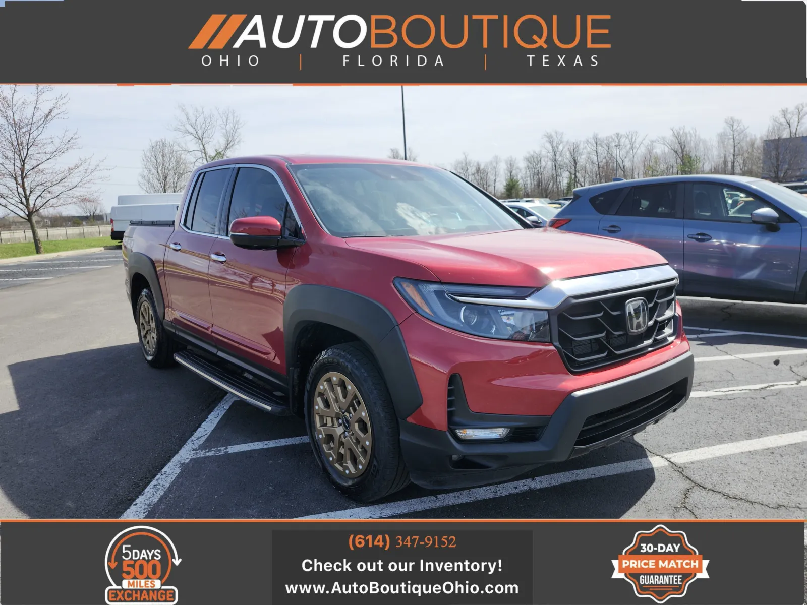 Red 2023 Honda Ridgeline RTL-E for sale in Columbus, OH
