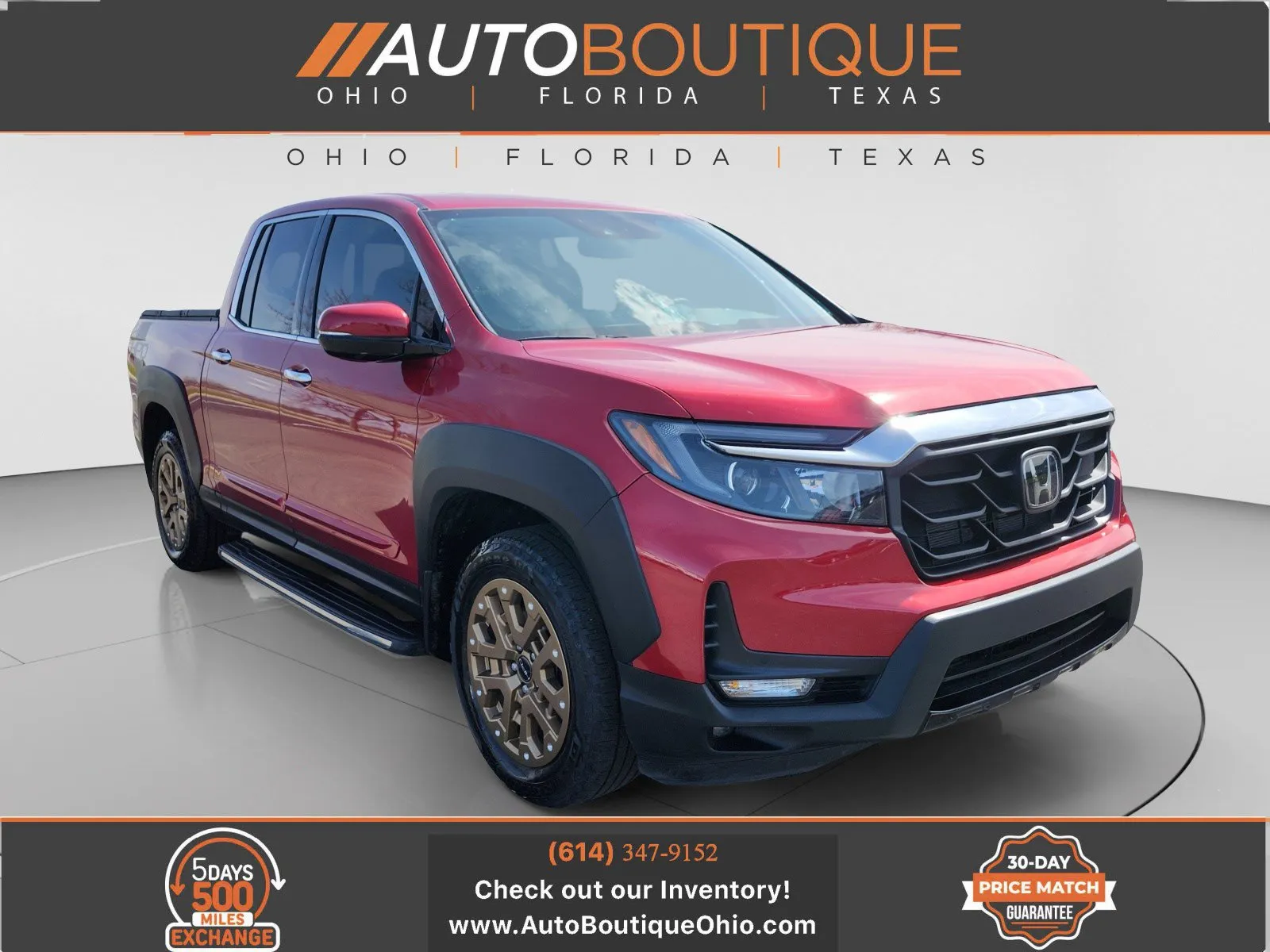 Red 2023 Honda Ridgeline RTL-E for sale in Columbus, OH