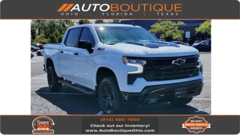 White 2023 Chevrolet Silverado 1500 LT Trail Boss for sale in Columbus, OH
