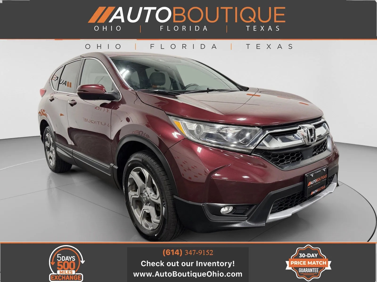 2017 Honda CR-V EX-L for sale in Columbus, OH
