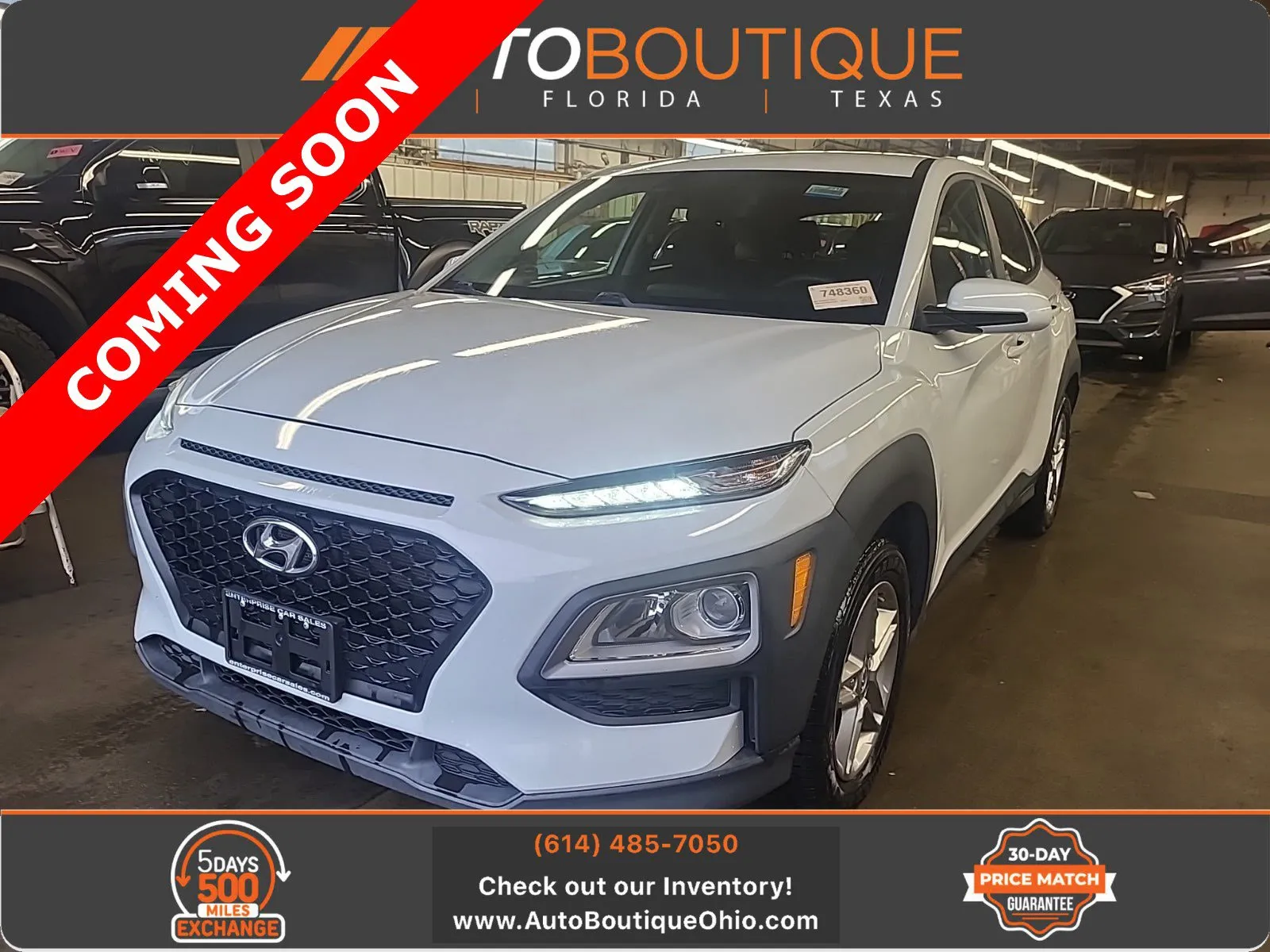 White 2021 Hyundai Kona SE for sale in Columbus, OH