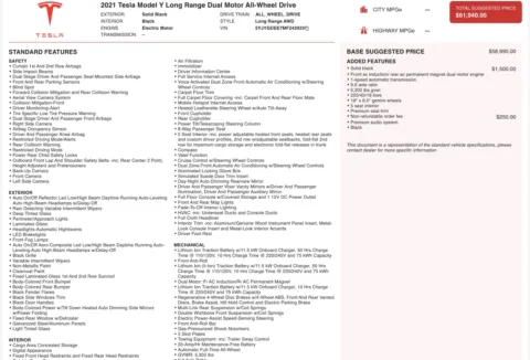 More photos of 2021 Tesla Model Y Long Range at Auto Boutique Ohio, OH