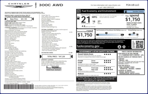 Photos of 2017 Chrysler 300 C for sale in Columbus, OH at Auto Boutique Ohio