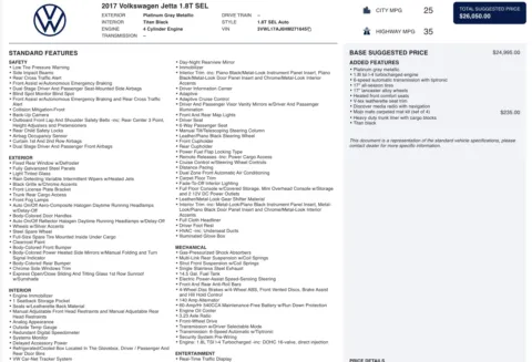 More photos of 2017 Volkswagen Jetta 1.8T SEL at Auto Boutique Ohio, OH