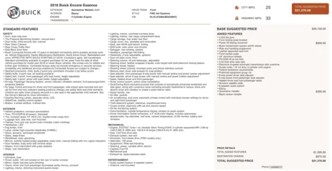 More photos of 2018 Buick Encore Essence at Auto Boutique Ohio, OH