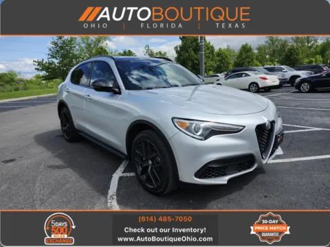 Silver 2019 Alfa Romeo Stelvio Ti Sport for sale in Columbus, OH