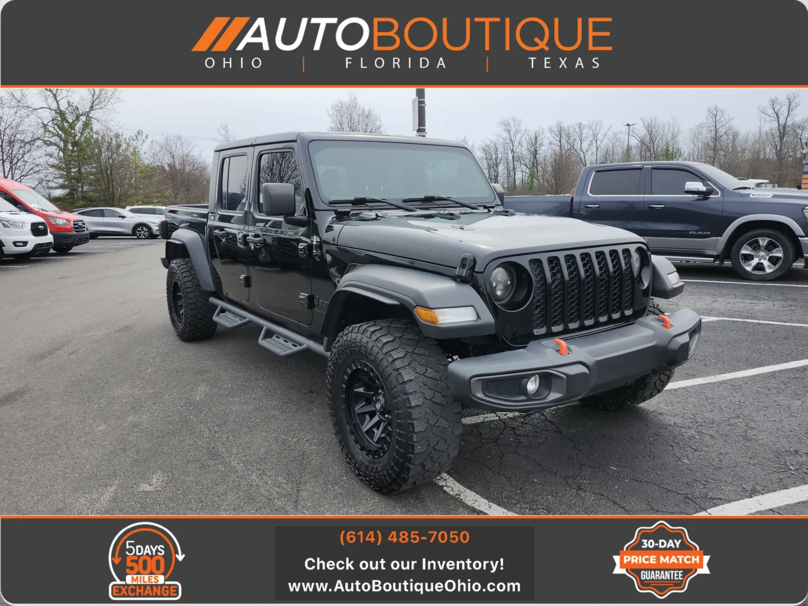 Black 2020 Jeep Gladiator Sport S for sale in Columbus, OH