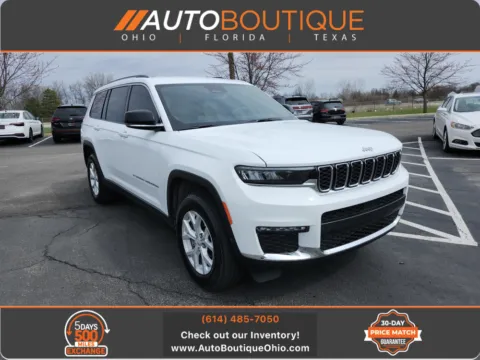 White 2023 Jeep Grand Cherokee L Limited for sale in Columbus, OH