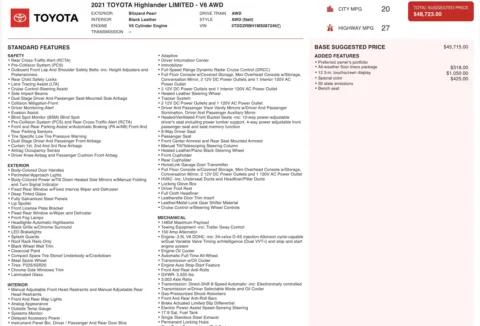 More photos of 2021 Toyota Highlander Limited at Auto Boutique Ohio, OH