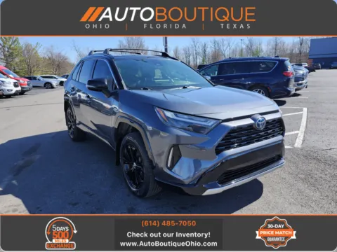 White 2022 Toyota RAV4 Hybrid XSE for sale in Columbus, OH
