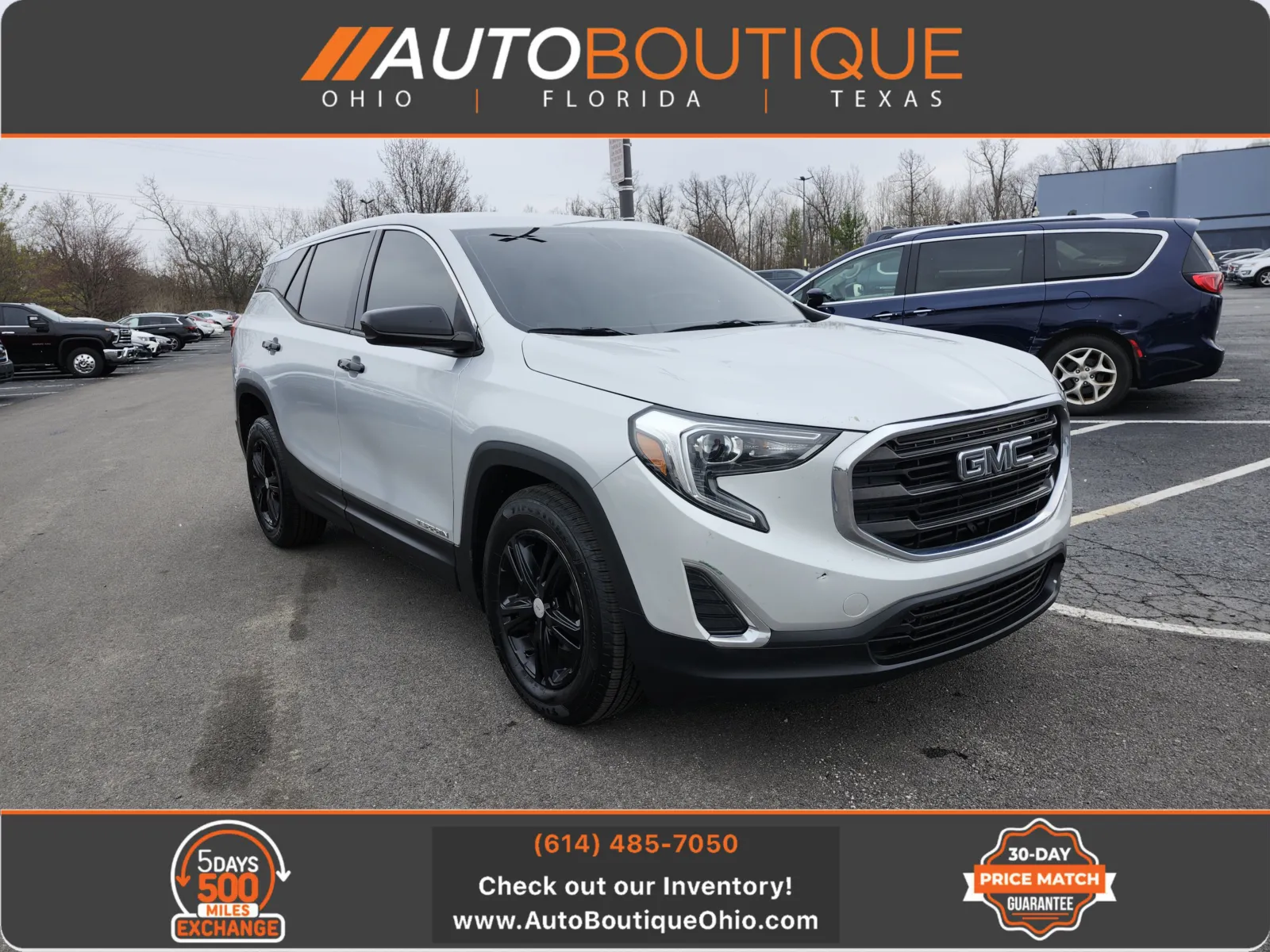 Silver 2019 GMC Terrain SLE for sale in Columbus, OH