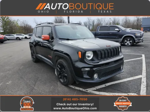 Black 2020 Jeep Renegade Orange Edition for sale in Columbus, OH